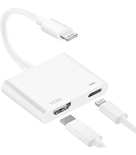 Amazon.com: [Apple MFi Certified] Lightning to HDMI Adapter,1080P